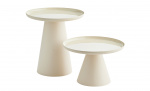 Byt till bild nr 1 (ENAMEL Soffbord 2-set Offwhite)