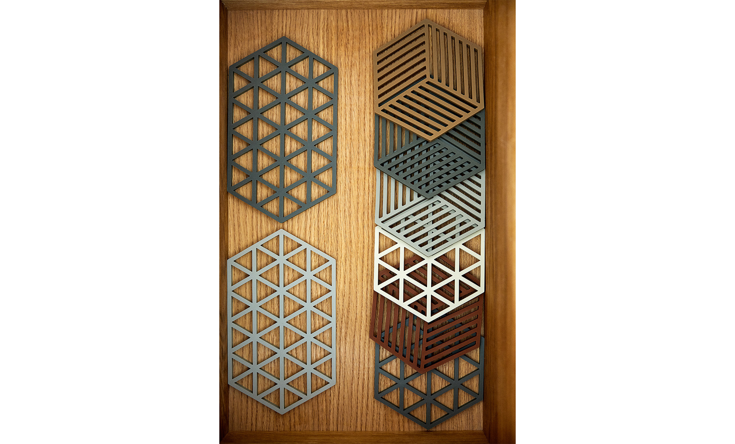 TRIANGLES Grytunderlgg 24cm Olivgrn