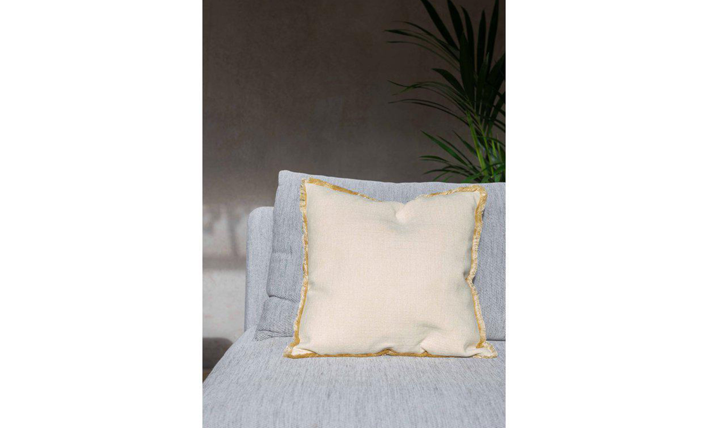 BENN Kuddfodral 45x45 Ljusgul