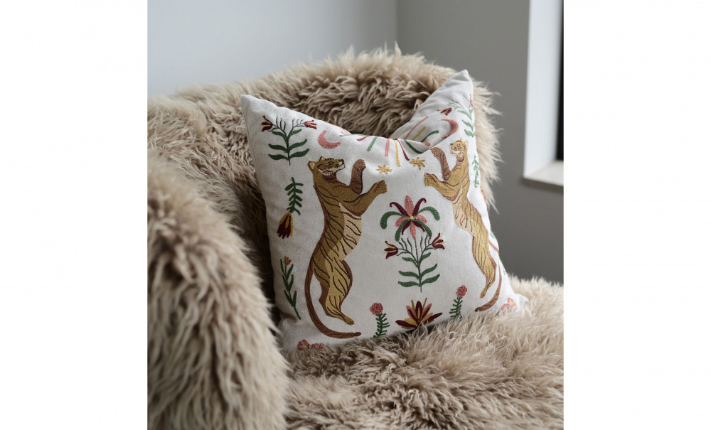 TIGER Kuddfodral 48x48 Multi i gruppen Mattor & Textil / Prydnadskuddar / Kuddfodral hos SoffaDirekt.se (250309-444-90)