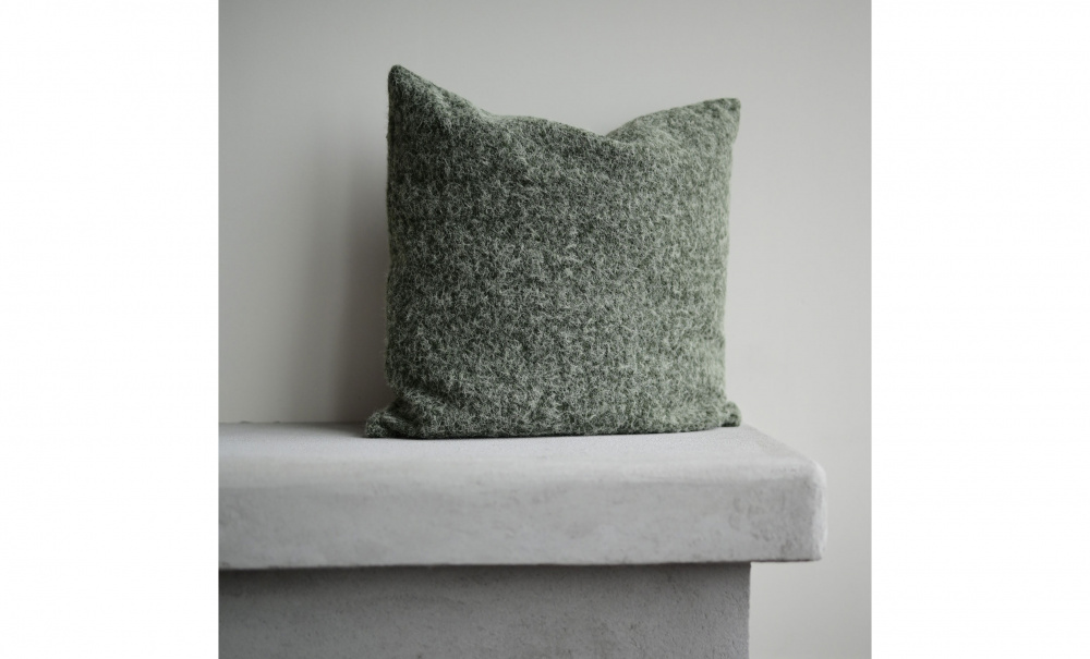 OVY Kuddfodral 47x47 Grn i gruppen Mattor & Textil / Prydnadskuddar / Kuddfodral hos SoffaDirekt.se (250328-444-40)