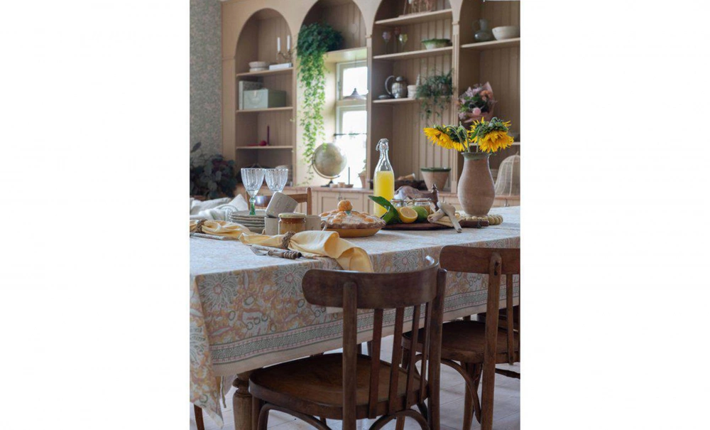 Bild nr 2 (DINO Duk 145x300 Gul)