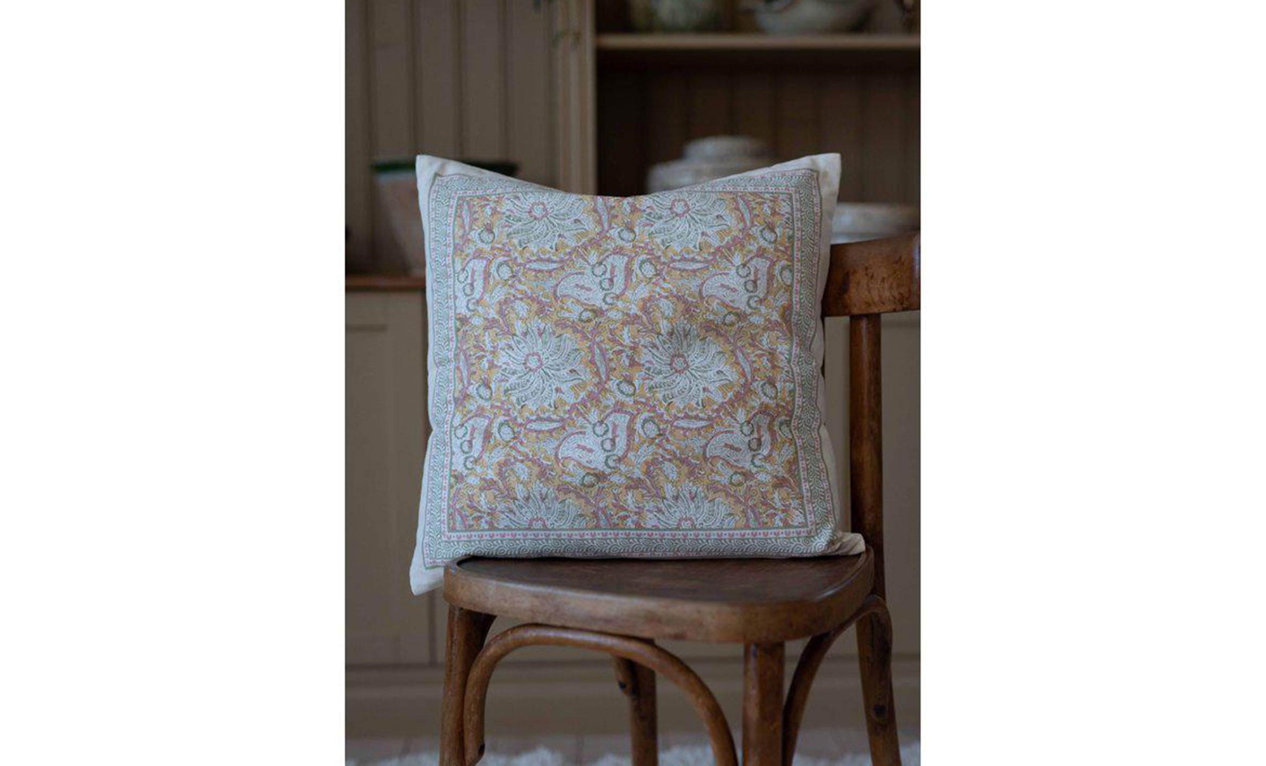 DINO Kuddfodral 48x48 Gul