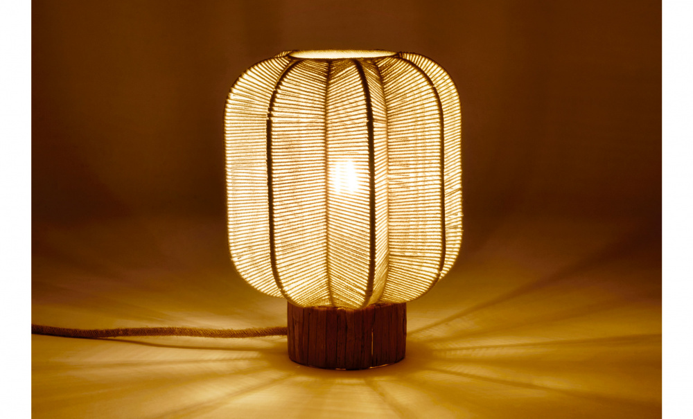 Bild nr 2 (BORDSLAMPA 20x30 Offwhite/Natur)