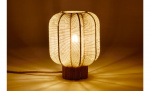 Byt till bild nr 2 (BORDSLAMPA 20x30 Offwhite/Natur)
