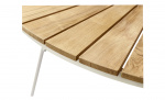 Byt till bild nr 3 (ELLEN Trdgrdsbord Teak/Vit 110)