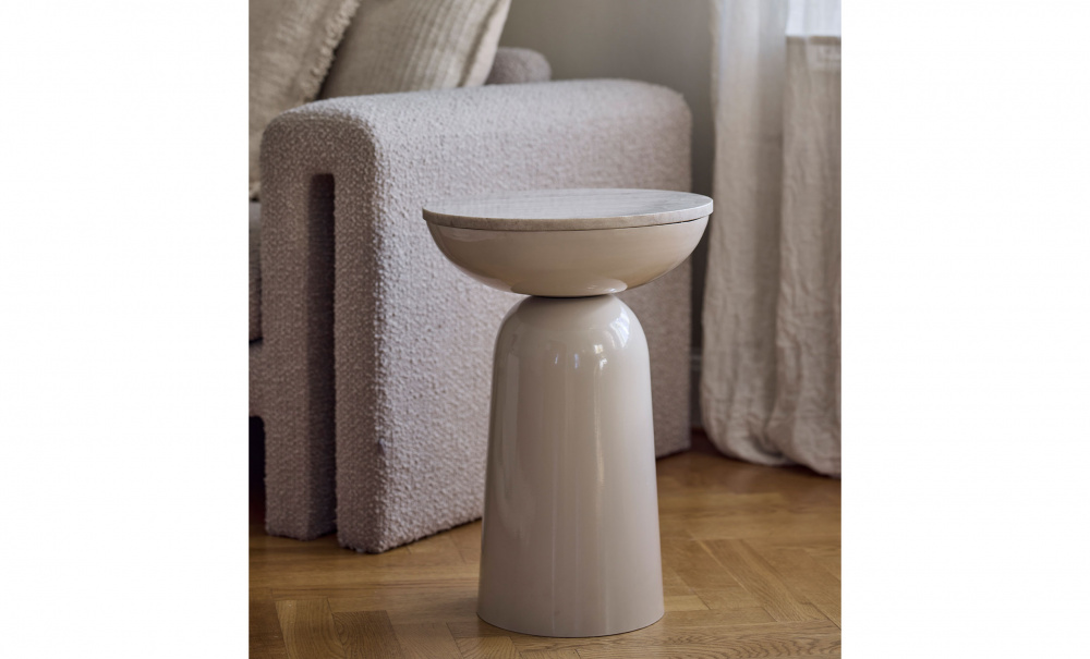 Bild nr 2 (CINDY Sidobord Marmor Beige)