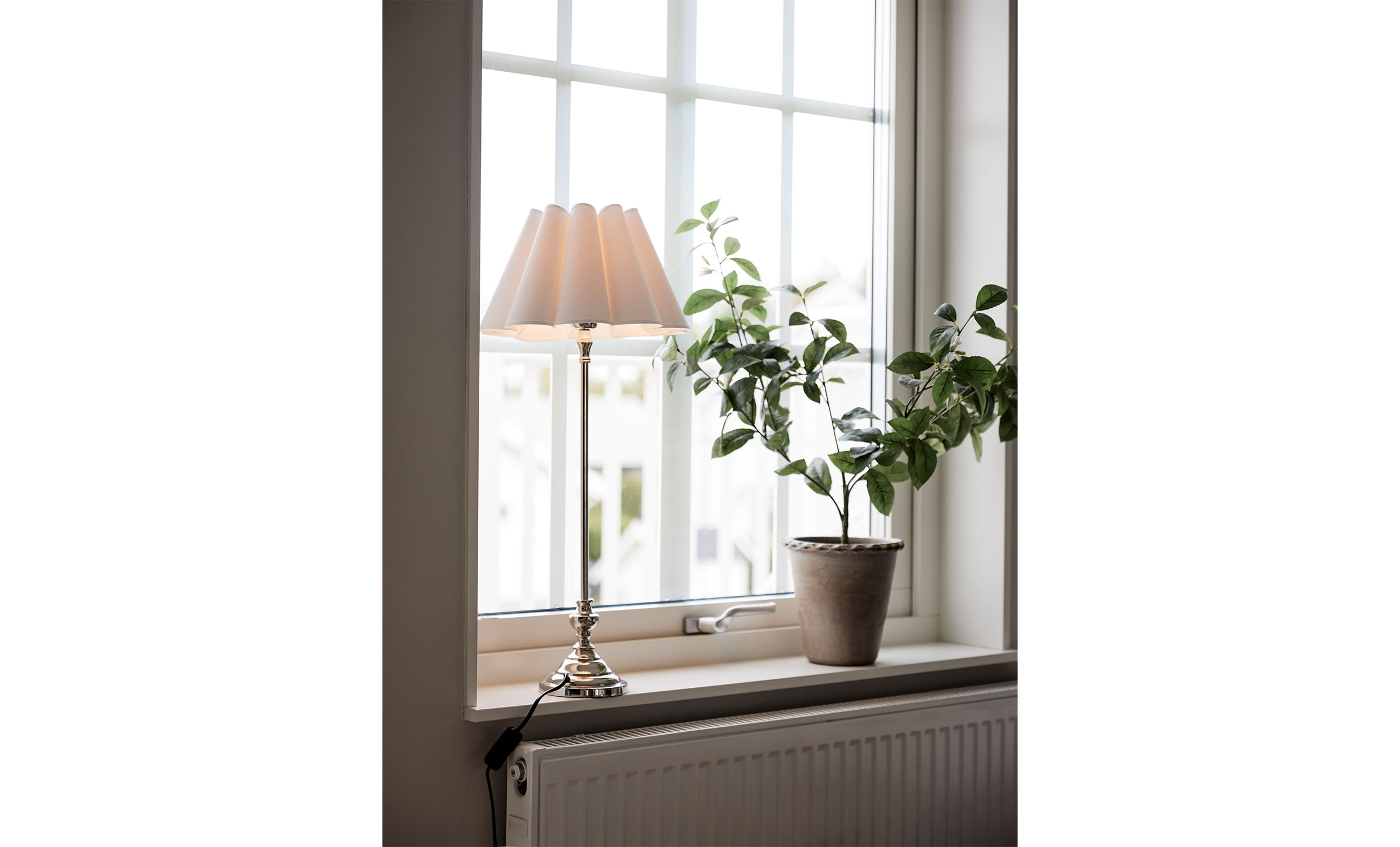 FREJA Lampskrm 32cm Vit