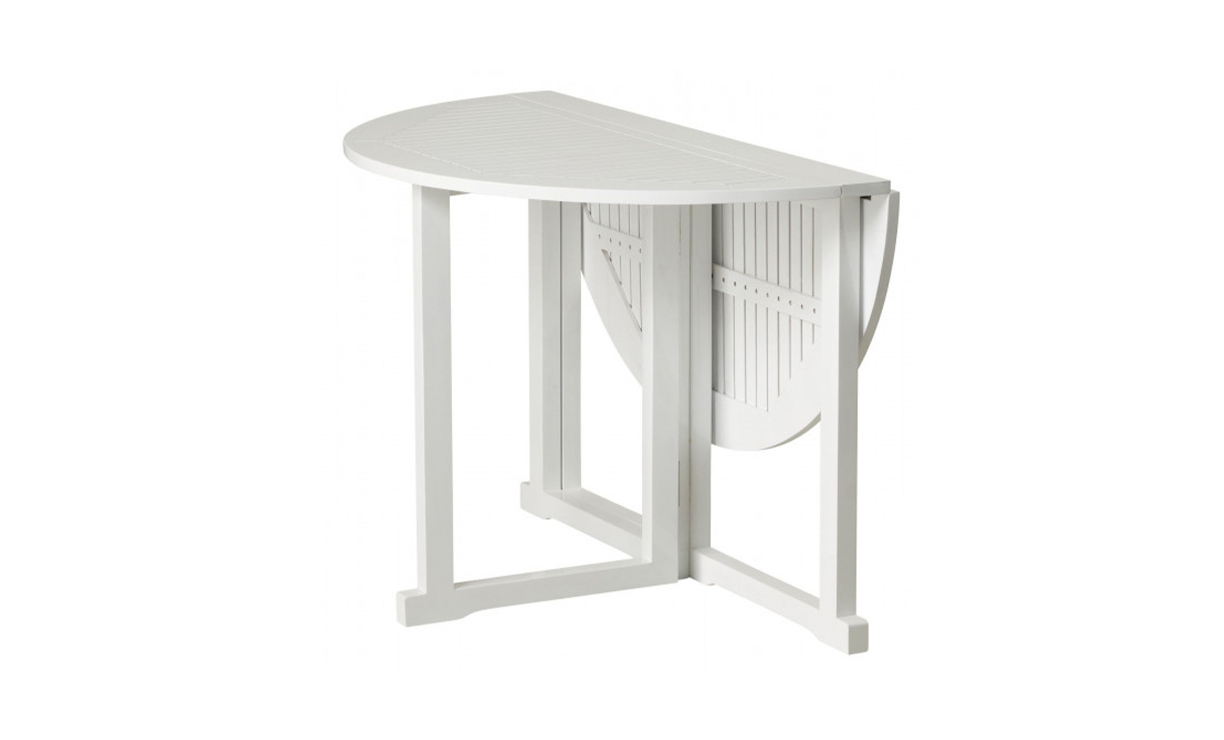 BUTTERFLY Balkongbord 110 Rund Vit