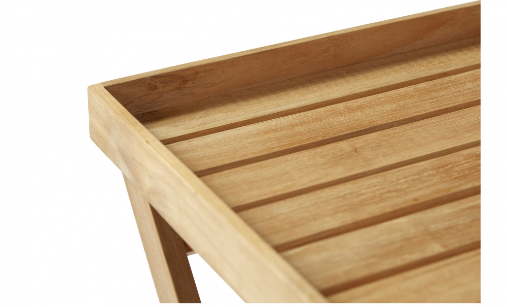 TRAY Brickbord Teak i gruppen Utembler / Balkongmbler / Balkongbord hos SoffaDirekt.se (2540000)