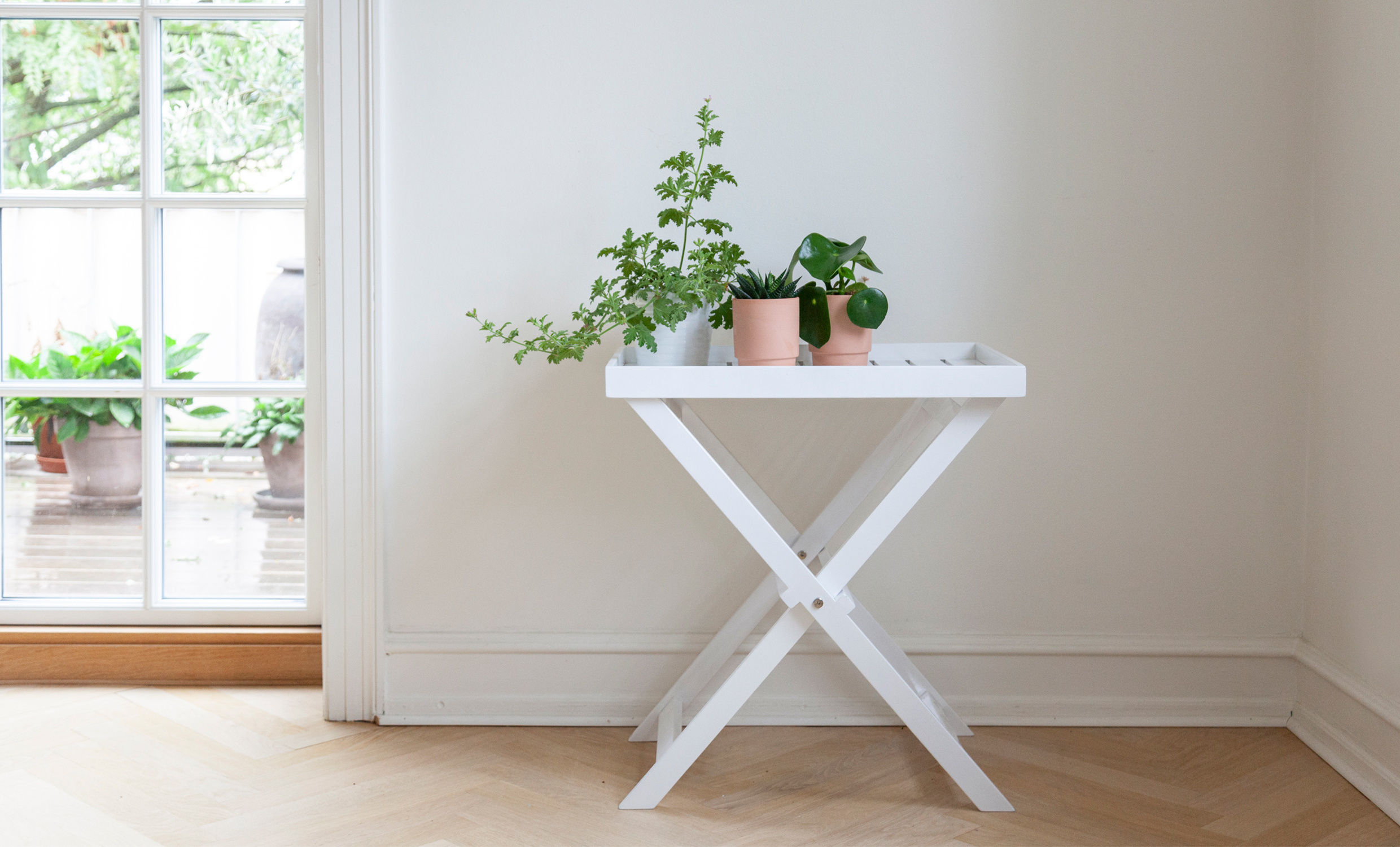TRAY Brickbord Vit