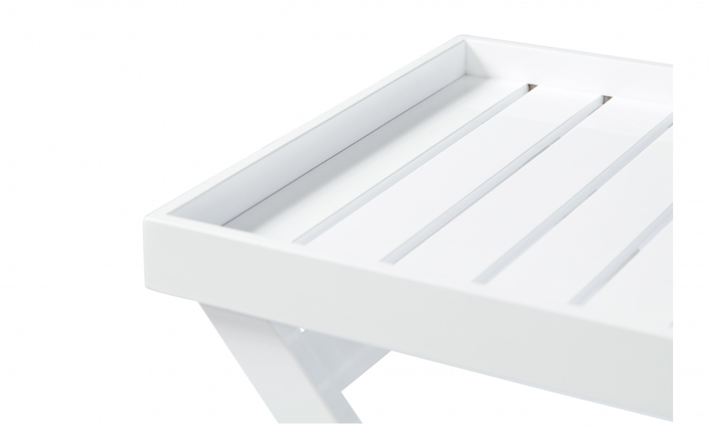 TRAY Brickbord Vit i gruppen Utemöbler / Balkongmöbler / Balkongbord hos SoffaDirekt.se (2540010)