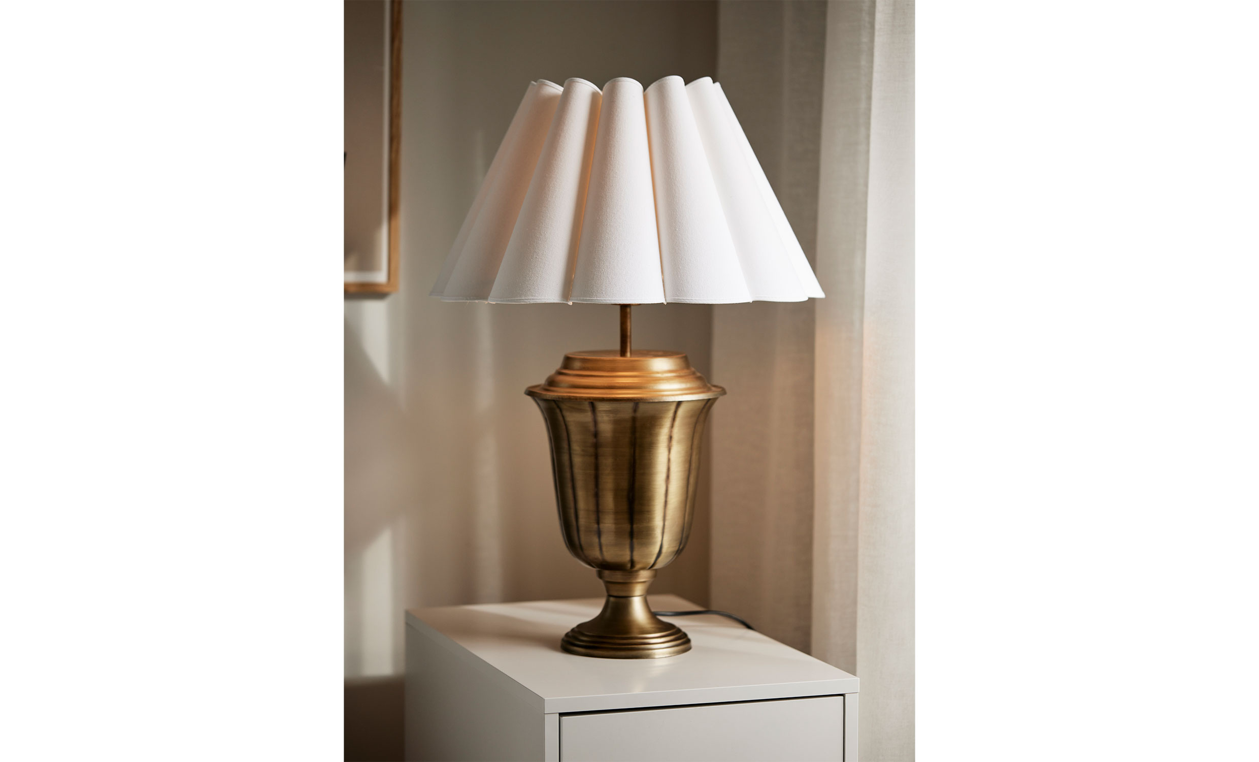 FREJA Lampskrm 45cm Vit