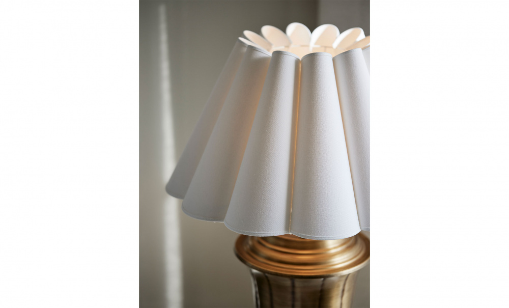 FREJA Lampskrm 45cm Vit i gruppen Belysning / Tillbehr / Lampskrmar hos SoffaDirekt.se (2545-FR01)