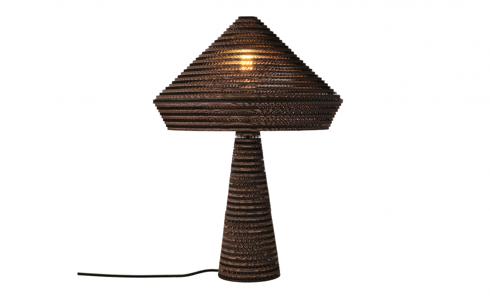 AIK Bordslampa Brun i gruppen Belysning / Lampor / Bordslampor hos SoffaDirekt.se (25563)