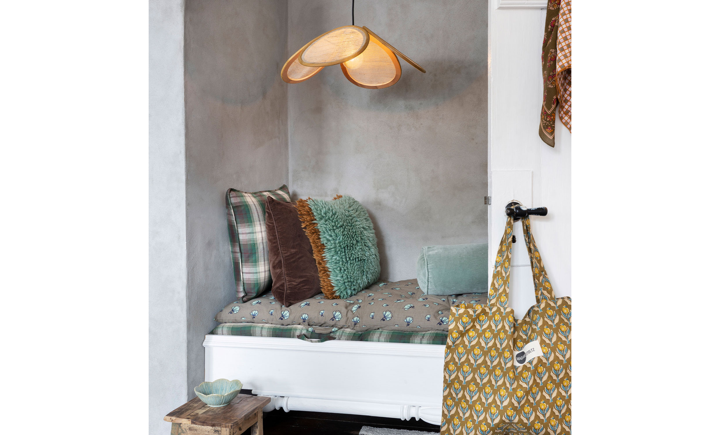 KUDDFODRAL Sammet 50x50 Brun