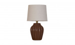 Byt till bild nr 1 (LYON Bordslampa 31cm Brun)