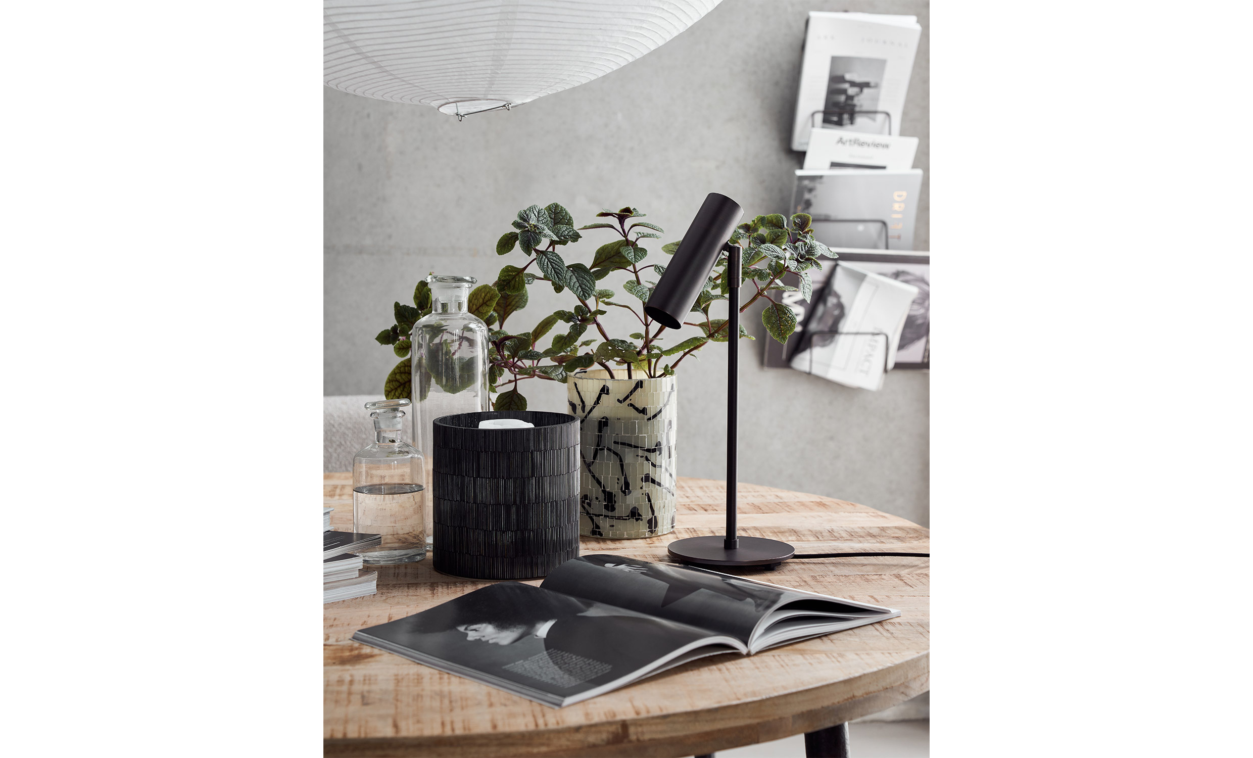 NORM vgglampa Svart antik S