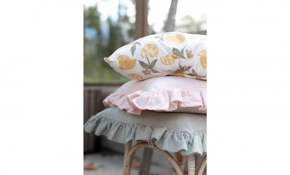 Bild nr 2 (AMY Kuddfodral 48x48 Gul)