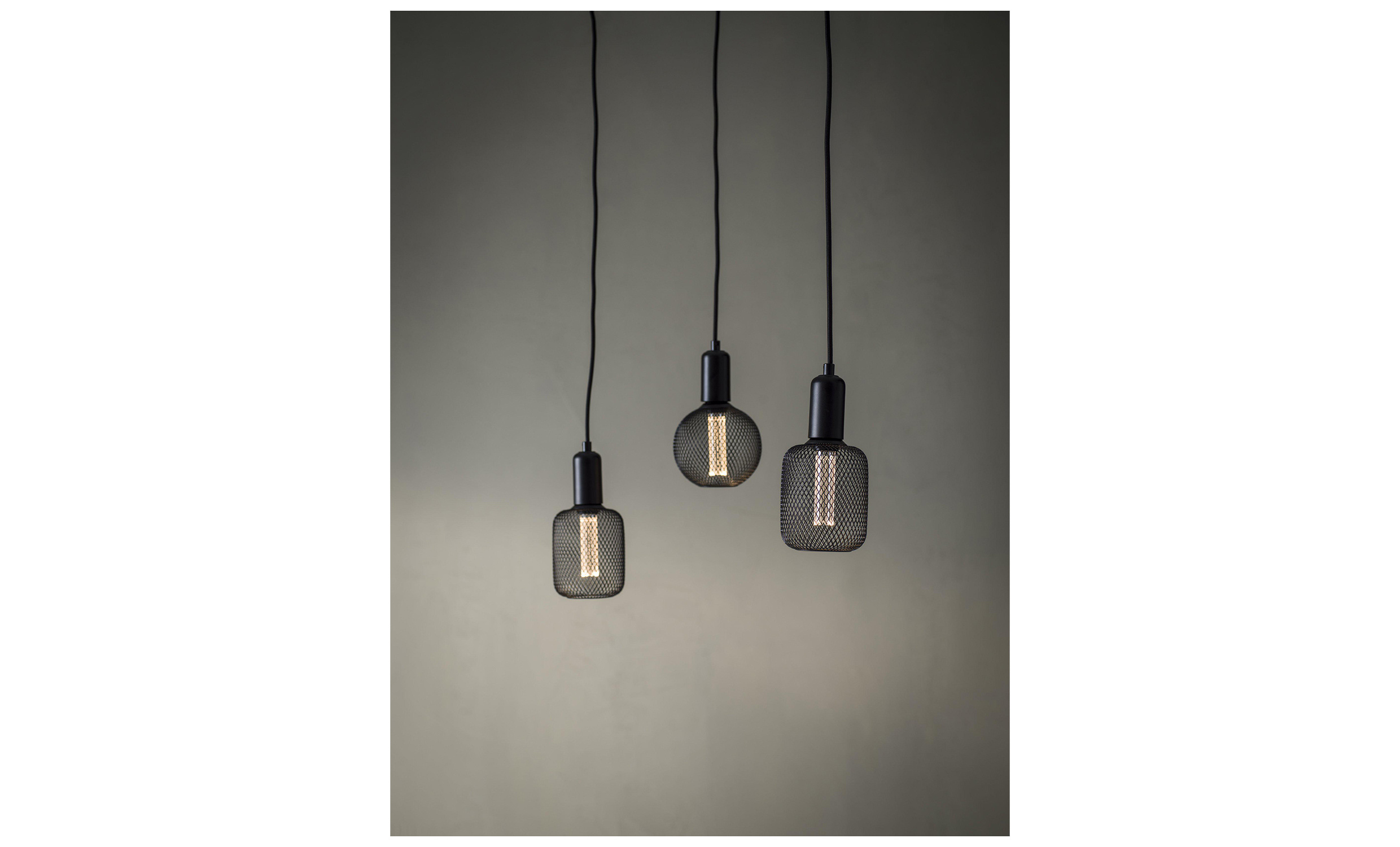 GRID Fnsterlampa 12,5 cm Svart