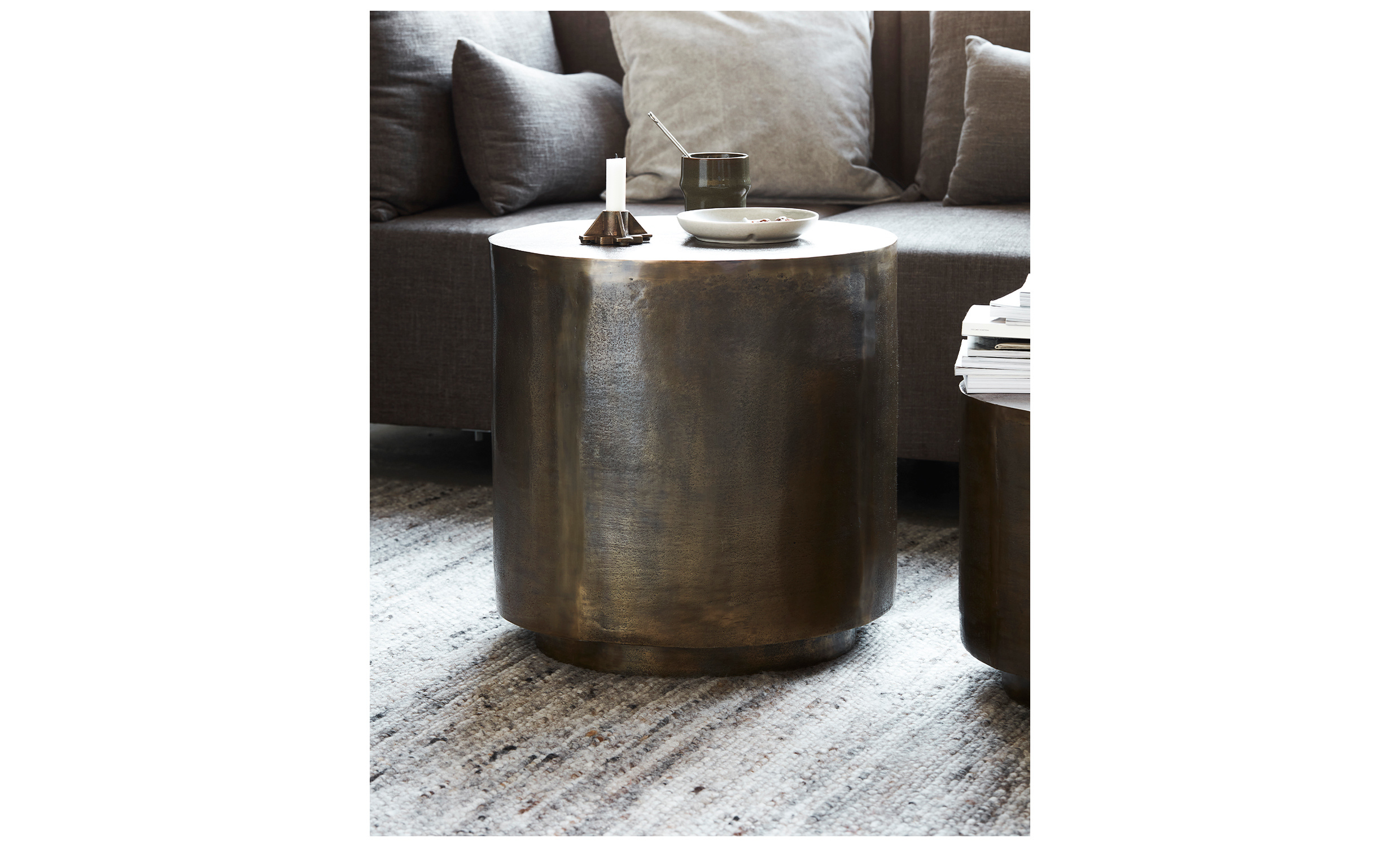 ROTA Soffbord 50 Antique Brass