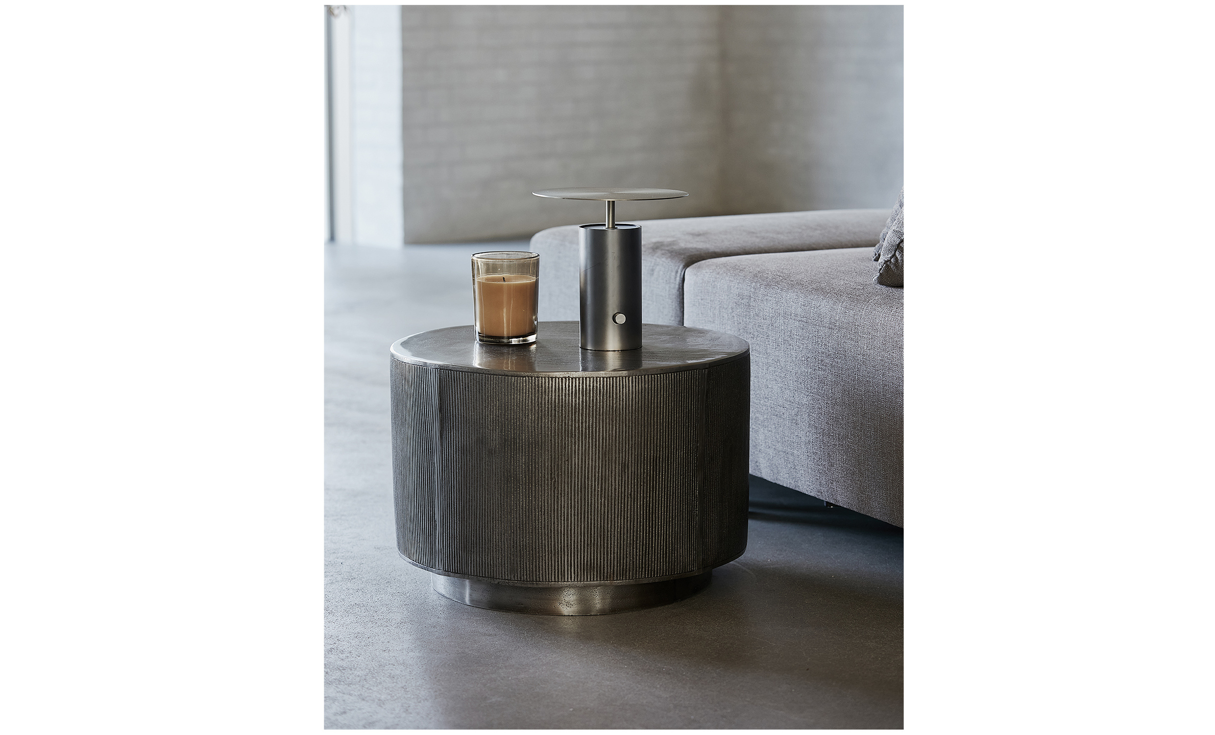 ROTA Soffbord S Borstat Silver
