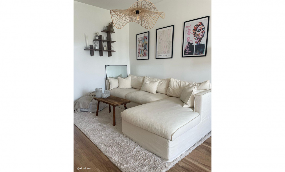 MILFORD Bddsoffa Divan Hger Beige i gruppen Vardagsrum / Soffor / Bddsoffor hos SoffaDirekt.se (2632-CORN-RHF-067-5D)
