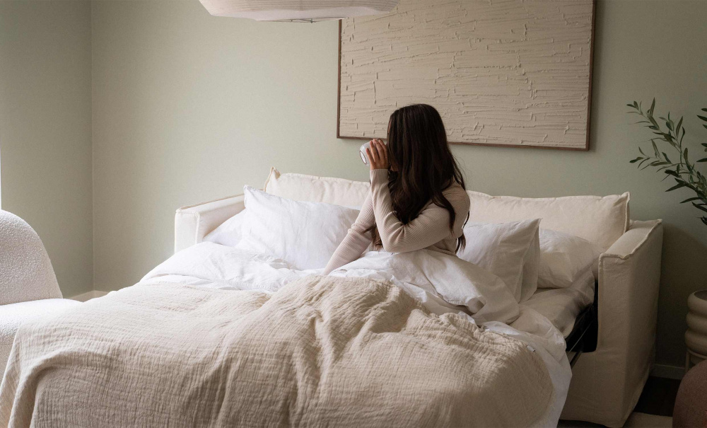 MILFORD Bddsoffa Beige i gruppen Vardagsrum / Soffor / Bddsoffor hos SoffaDirekt.se (2632067-5D)