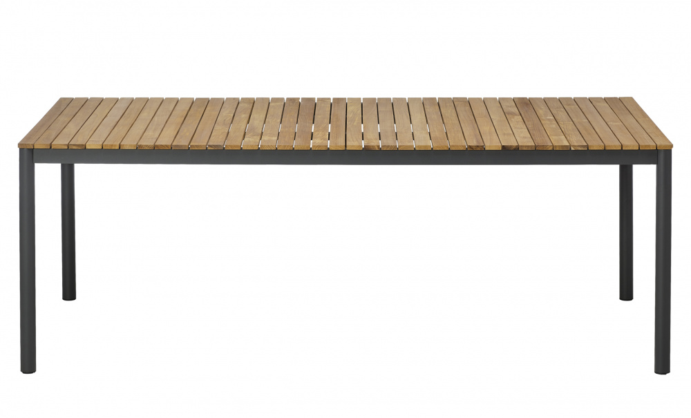 MOOD Classic Bord 208 Antracit/teak i gruppen Utembler / Trdgrdsbord hos SoffaDirekt.se (2660022)