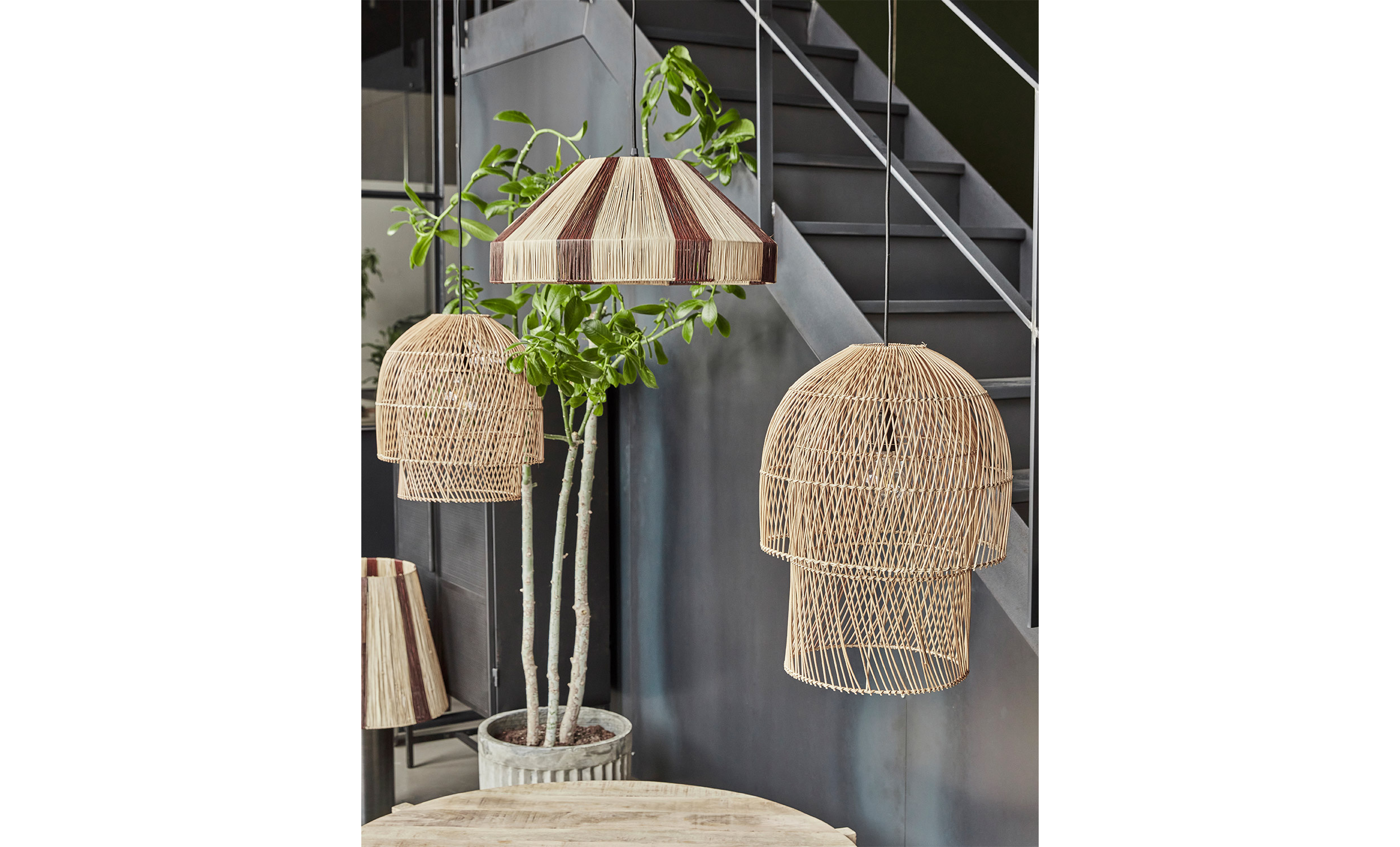 GETTI Lampskrm Natur S