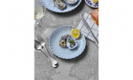 Byt till bild nr 2 (SCALLOP Lunch/T�rta Tallrik Ljusbl�)