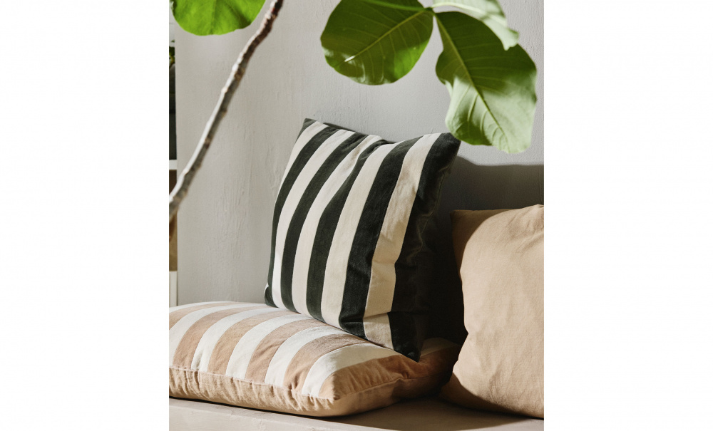 Bild nr 2 (ALHENA Kuddfodral 48x48 Ivory/Beige)