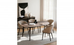 Byt till bild nr 2 (JUDSON Karmstol Brun Ek/Beige)
