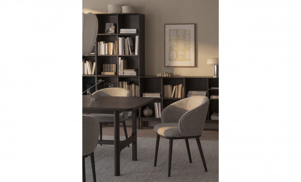 Bild nr 3 (JUDSON Karmstol Brun Ek/Beige)