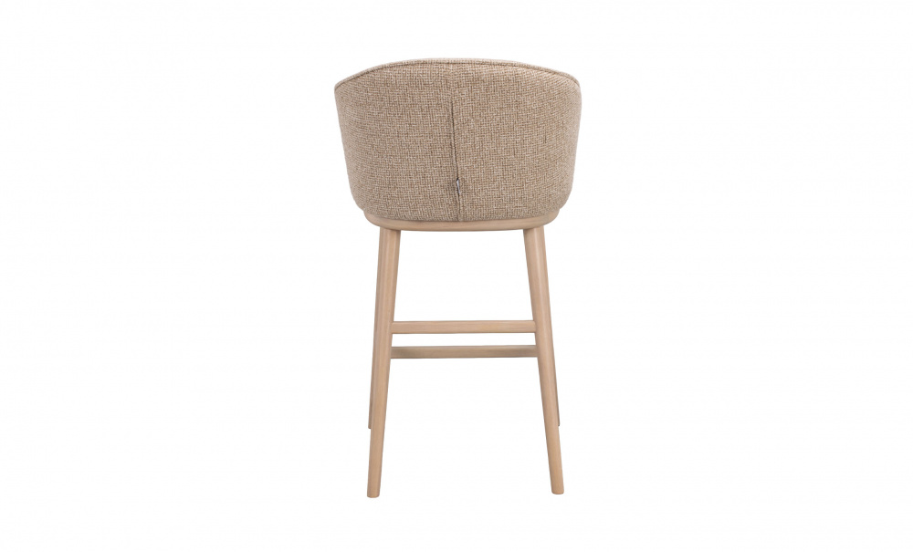 Bild nr 3 (JUDSON Barstol Vitpig Ek/Beige)