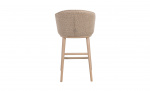 Byt till bild nr 3 (JUDSON Barstol Vitpig Ek/Beige)