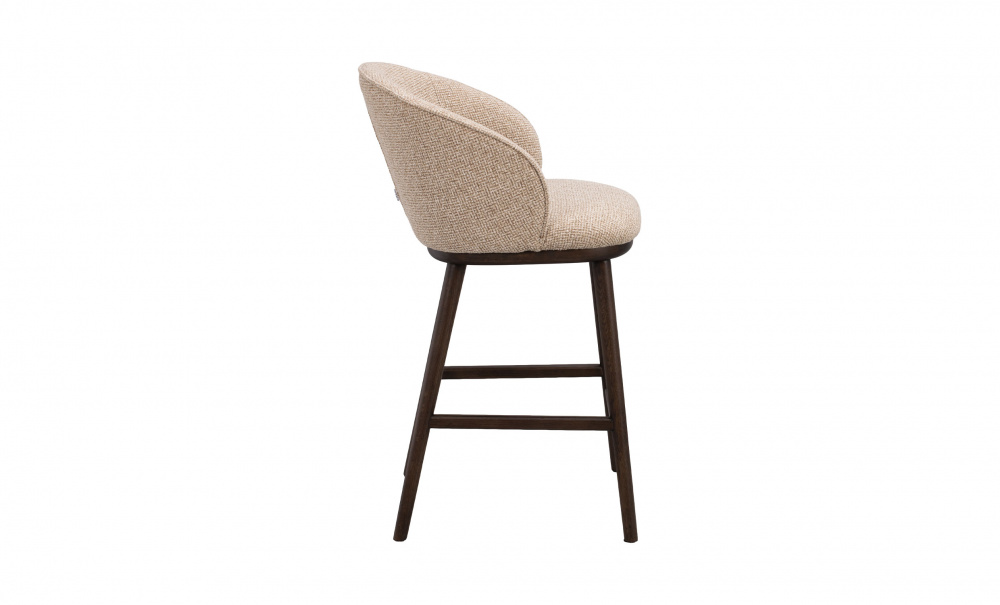 Bild nr 2 (JUDSON Barstol Brun Ek/Beige)