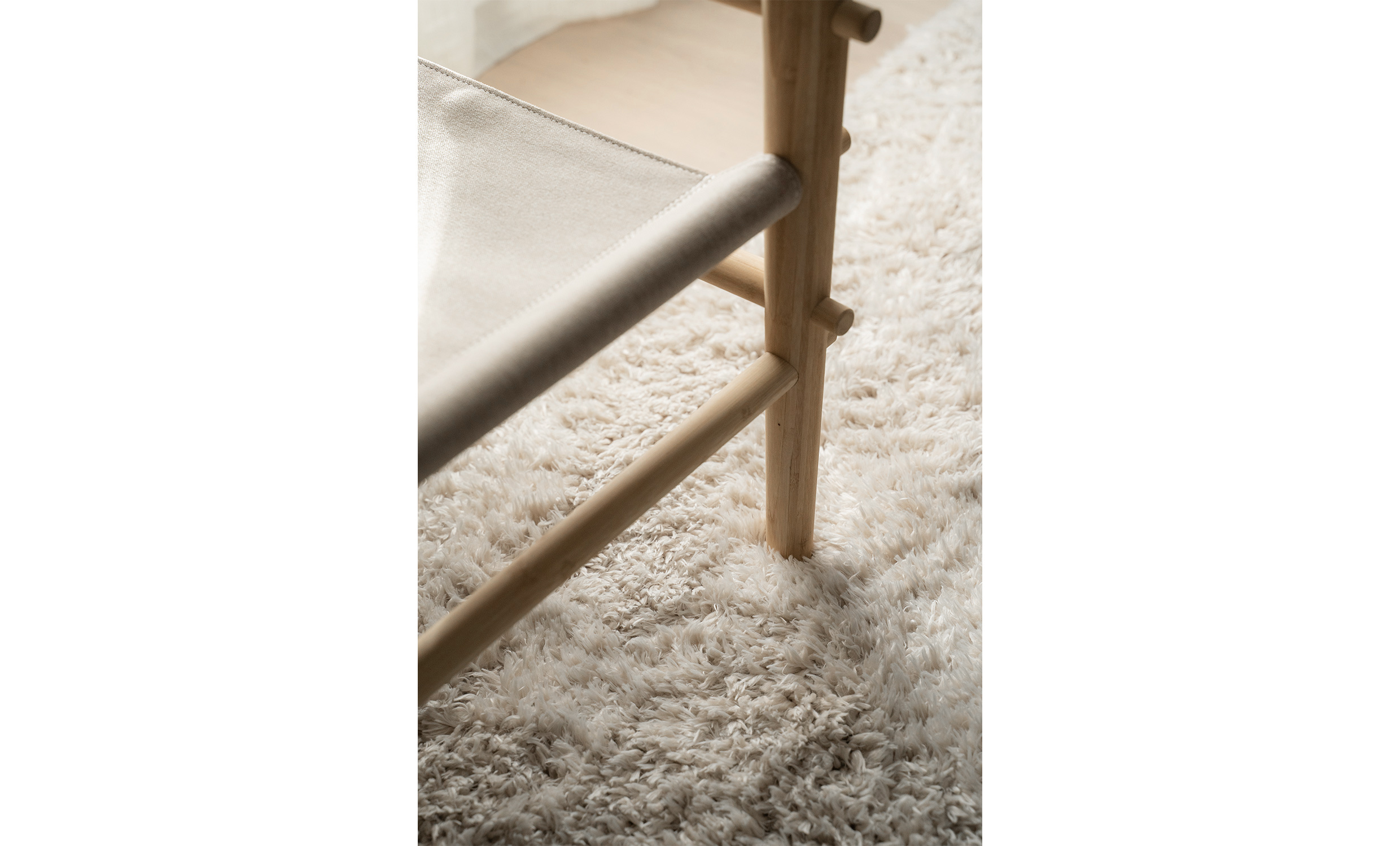 FLOKATI Ryamatta 160x230 Vit