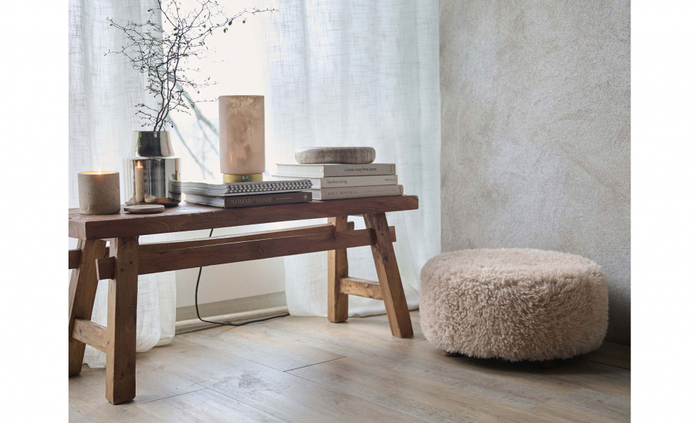 Bild nr 2 (LEANE Puff D50 Beige)