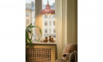 Byt till bild nr 2 (WELLS Taklampa 24cm Mellanrosa/Guld)