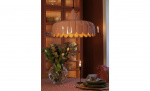 Byt till bild nr 2 (WELLS Taklampa 43cm Mellanrosa/Guld)