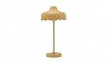 Byt till bild nr 1 (WELLS Bordslampa 50cm Gul/Guld)