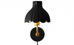 Byt till bild nr 1 (WELLS Vgglampa Svart 21cm)