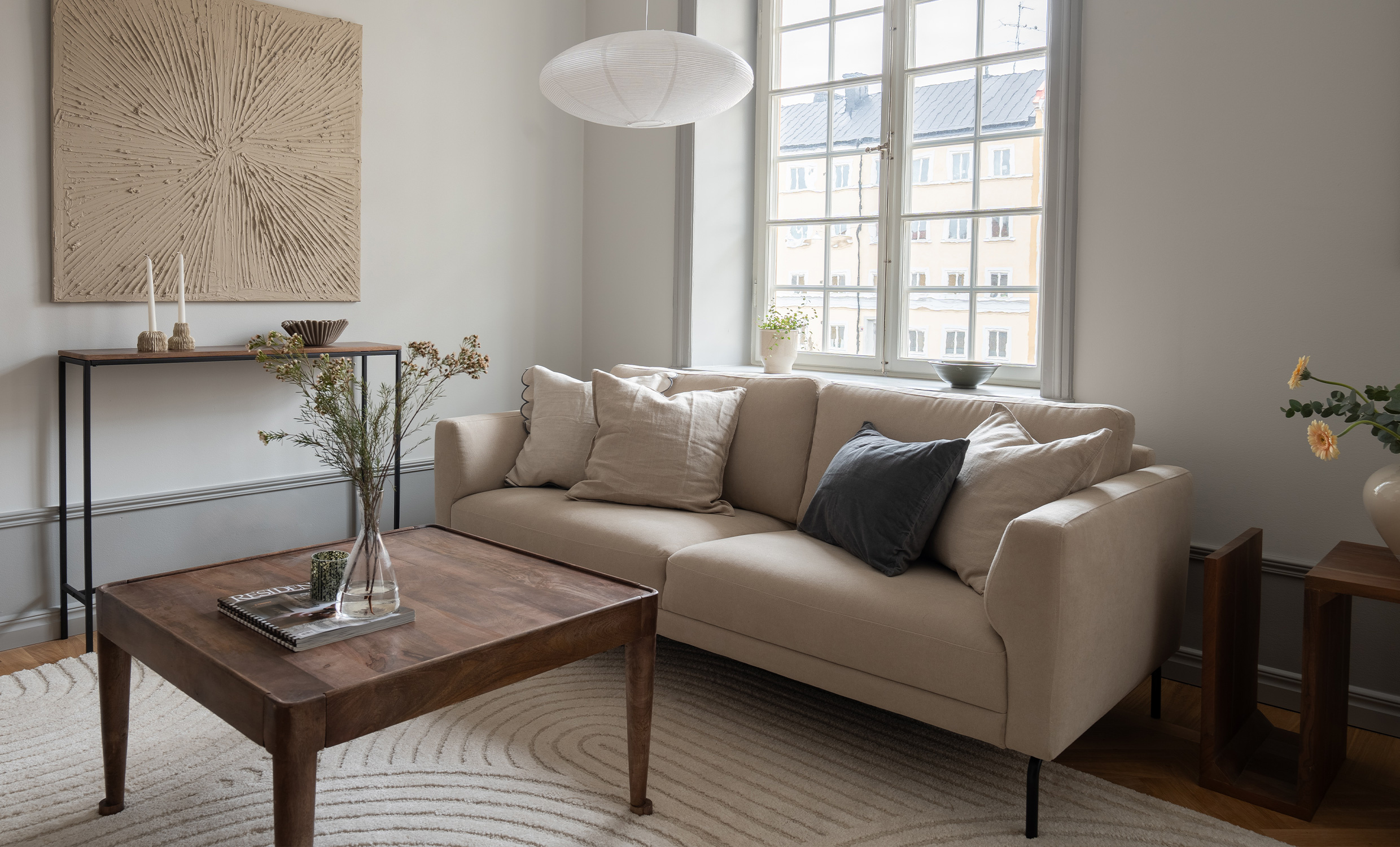 PORTOFINO 3-sitssoffa Beige