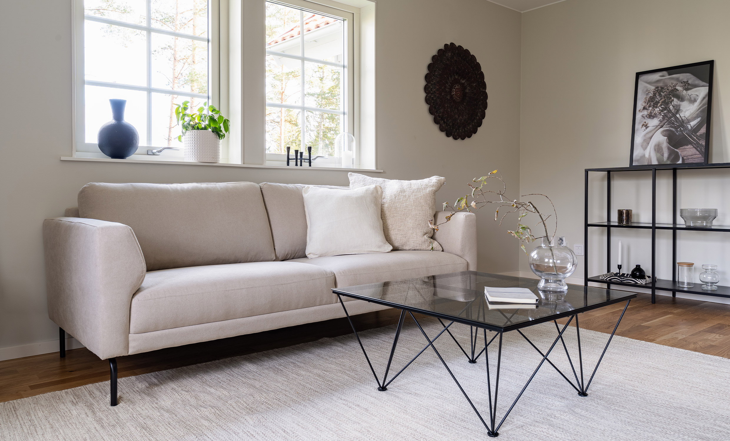 PORTOFINO 2-sitssoffa Beige