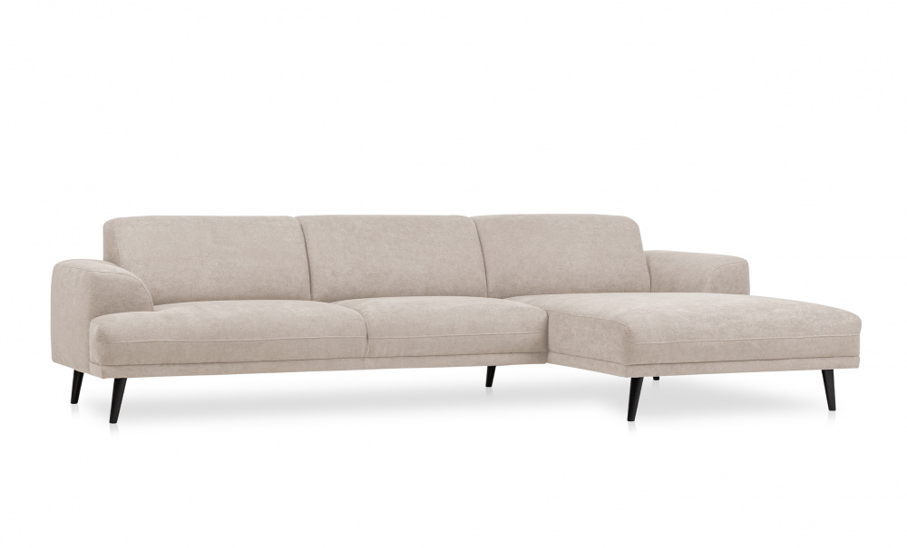 ANCONA Divan Hger Beige i gruppen Vardagsrum / Soffor / Divansoffor hos SoffaDirekt.se (2934)