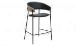 CRIB Barstol Svart/Vitpigmenterad Byt till bild nr 1 (CRIB Barstol Svart/Vitpigmenterad)