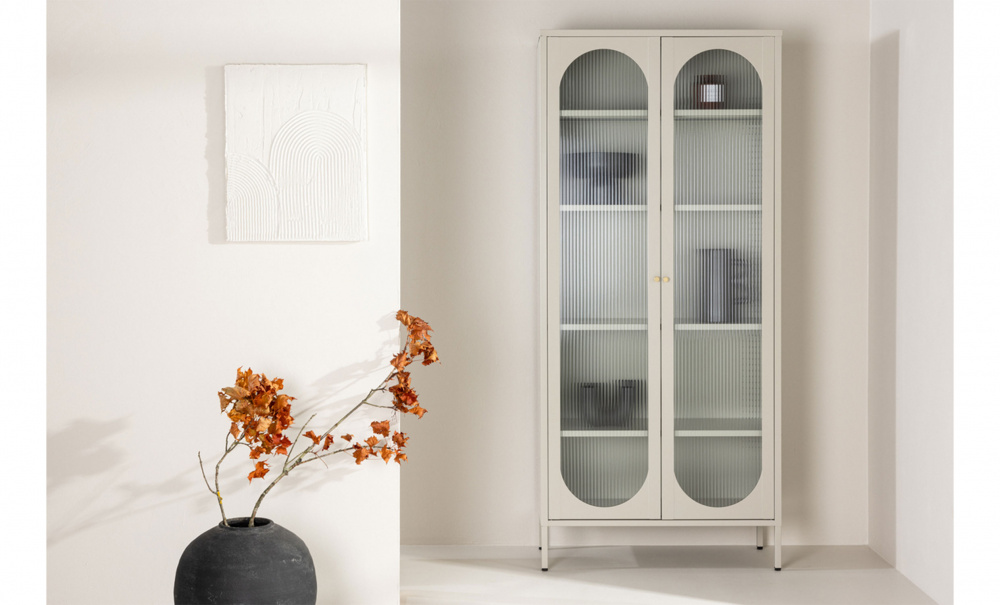 Bild nr 2 (NALA Skåp H180 Beige)