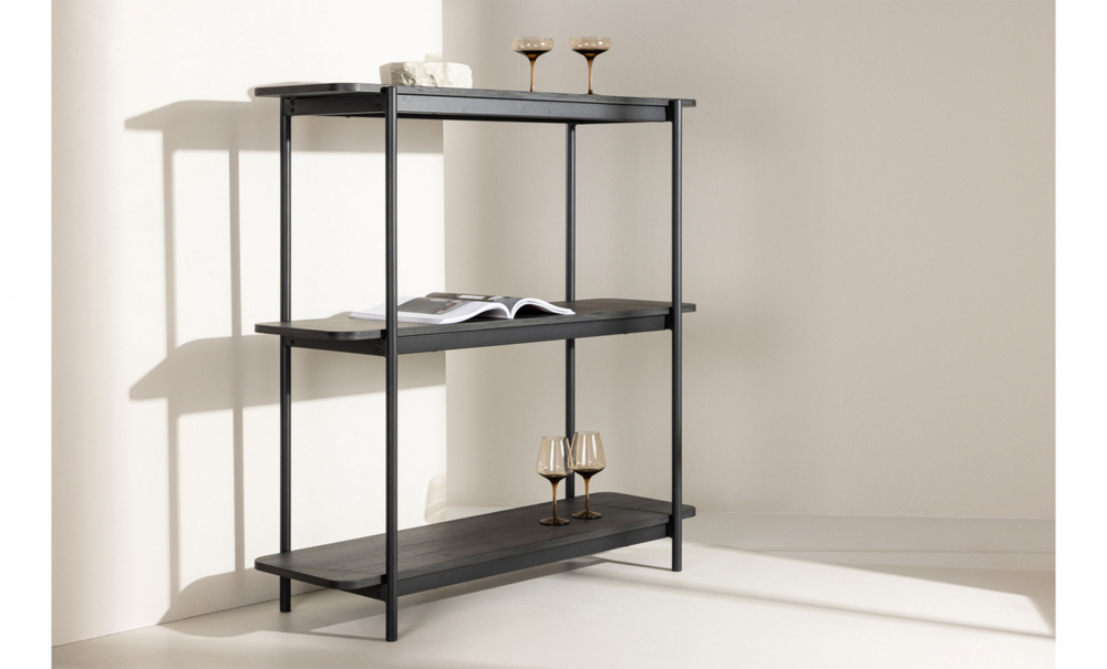 Bild nr 2 (KIRA Hylla H120 Svart)