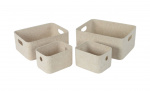 Byt till bild nr 1 (FELICE Korg 4-set Beige)